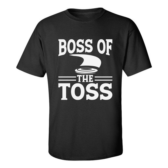 Disc Golf Shirt BOSS of the TOSS Mens Discgolfing Graphic T-Shirt - Picture 9 of 11